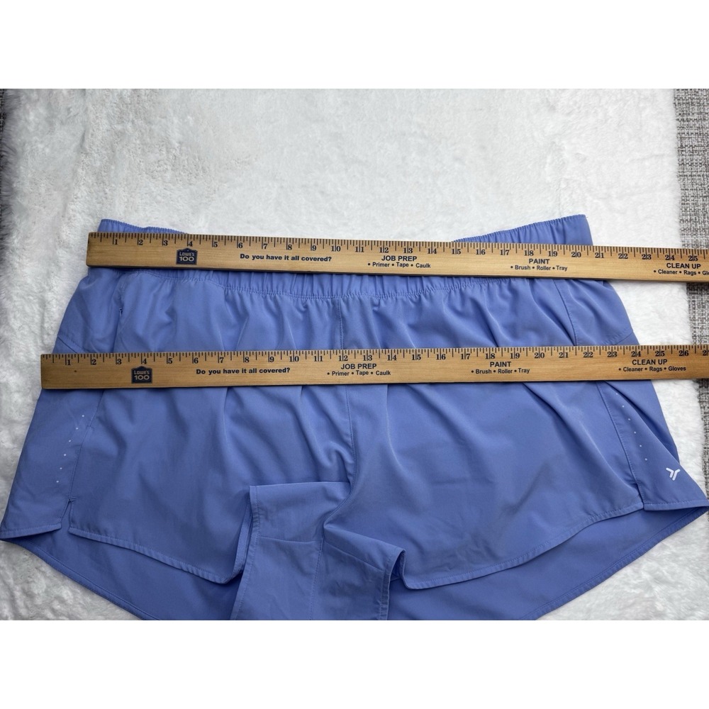 Old Navy Active Quick Dry Running Shorts Lined Lightweight XXL Blue Zip Pocket - Picture 5 of 10